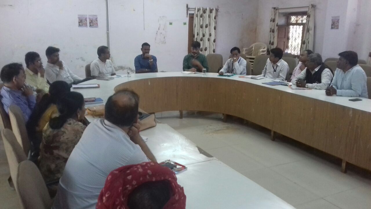 Block level child protection committee meeting