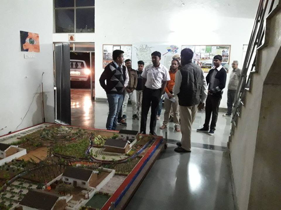 District Collector of Banswara Shri Bhagwati Prasad Ji visited Vaagdhara campus