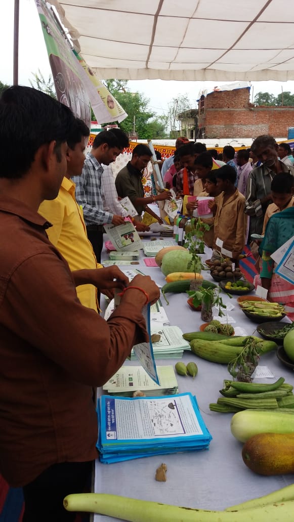 Nutrition fair organized by Janjatiya Swaraj Sangathan Sahyog Ikai, Anandpuri